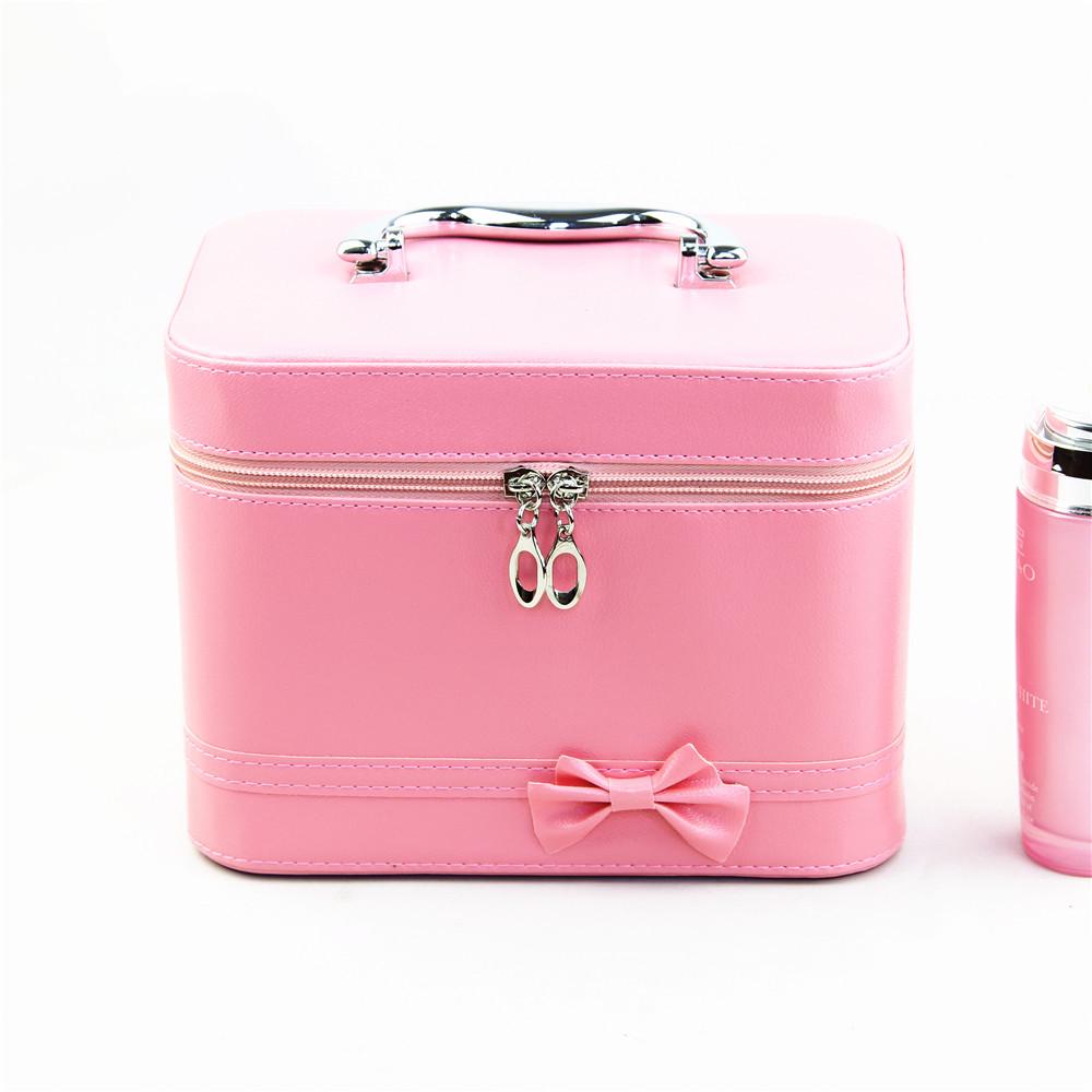 Вместительная летняя женская милая корейская косметичка 2024 года - Многофункциональный органайзер