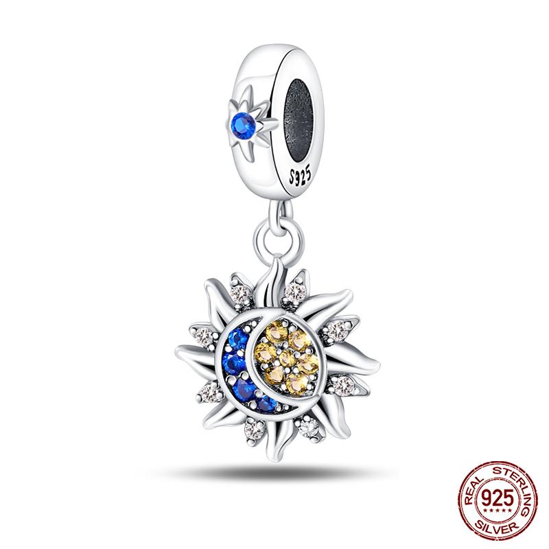 Оригинальные бусины-шармы серии Magic Color Chameleon Luminous из стерлингового серебра 925 пробы, подходящие для браслета, сделай сам, ювелирные изделия, подарки