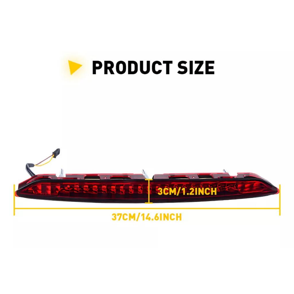 Красный Третий Стоп-сигнал Задний Фонарь Крышка Багажника Задняя Дверь Для BMW Z4 E85 2002-2008