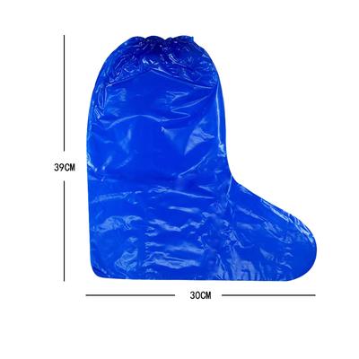 10 шт. Дождевые одноразовые бахилы, прозрачные пластиковые уличные толстые износостойкие водонепроницаемые изоляционные бахилы