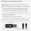 LILYGO® T-Dongle-S3 Отладочная плата с 0,96-дюймовым ЖК-дисплеем, WiFi, Bluetooth и поддержкой TF-карты