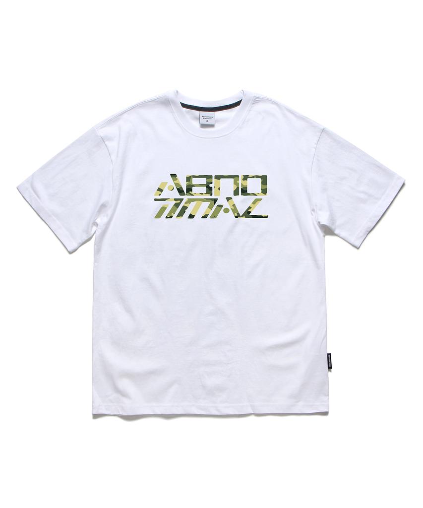ABNORMALTHING Футболка оверсайз Rs Camo Белая (Футболка Rs Camo Белая)
