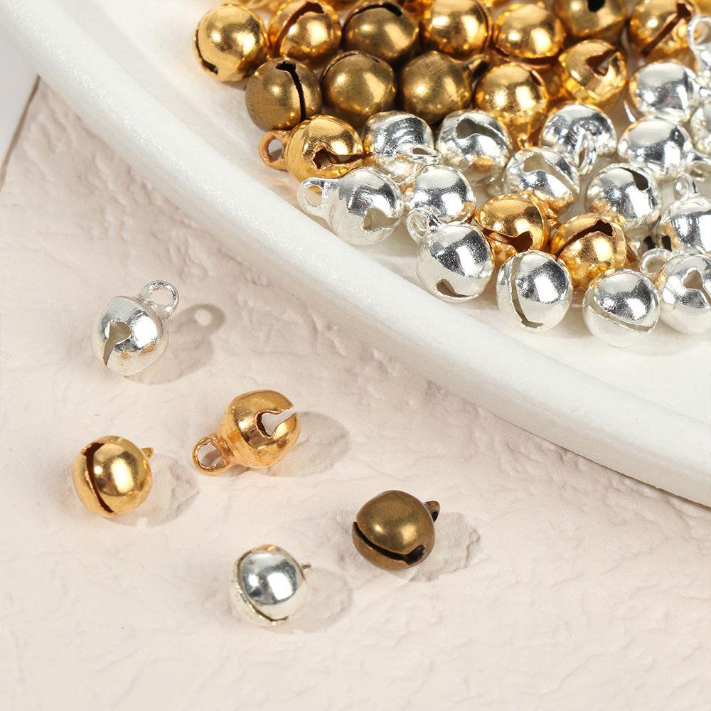 Колокольчики Новогодние Игрушки Запасные Части Мини Кукольный Домик Маленькие Звенящие Колокольчики Ювелирные Аксессуары