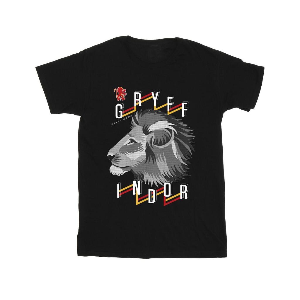 Harry Potter Mens Gryffindor Lion Icon T-Shirt