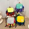Fashionable Contrasting Color Canvas Backpacks For Boys And Girls Outings Daily
