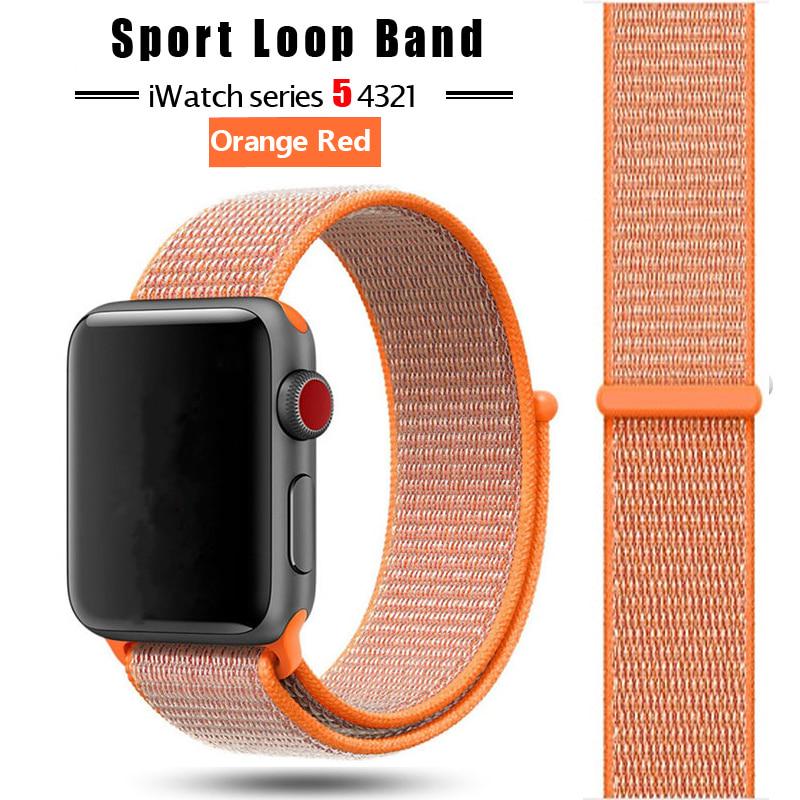 Нейлоновый спортивный ремешок для Apple Watch ремешок 44мм/40мм Apple Watch 6 SE 5 4 3 ремешок Iwatch ремешок 38мм/42мм браслет с аксессуарами для часов