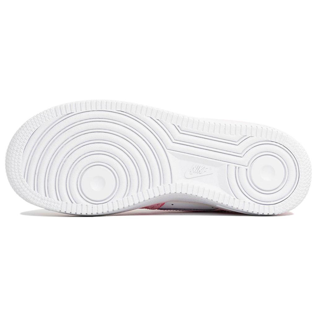 Nike Air Force 1 Kaleidoscope, Танец Сакуры, Сумка для покупок износостойкие Низкие кеды для скейтборда Женские DH2920-111(Team1023-S-BOX)