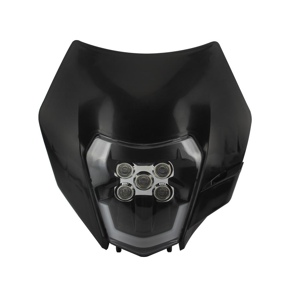 Светодиодная пластина фары мотоцикла, аксессуары для KTM EXC SX MX 250 300 450, обтекатель, мотокросс, питбайк, супермото, эндуро, фара