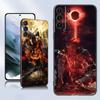 Игровой черный силиконовый чехол для телефона Dark Souls для Samsung Galaxy S23 S21 S20 FE S24 S22 Ultra S10E S10 S9 S8 Plus
