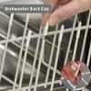 50Pcs Dishwasher Rack Caps Tip Tine Cover Cap Flexible Round End Caps Protective Sleeves For Sharp Article To Prevent Collision