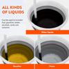 Portable Electric Oil Extractor Pump Battery Power Fuel Pump Handheld Liquid Fuel and Water Transfer Pump Tools with A Gun Mouth