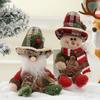 Sitting Christmas Plush Doll Hanging Decor Cartoon Merry Christmas Decoration  Home Xmas Decor