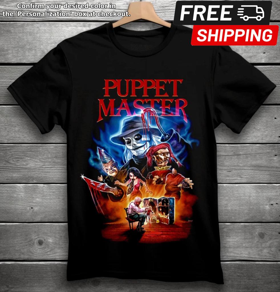 Puppet Master Movie Horror T-Shirt Black S-5XL
