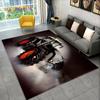 Car Tractor Series Pattern Truck Area Rug,Carpet Rug for Home Living Room Bedroom Sofa Doormat Decor,kids Non-slip Floor Mat 3D