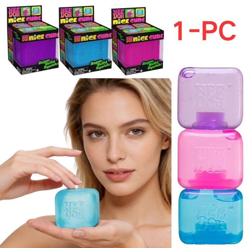 * Новый Сквиши Schylling Needoh Nice Cube Сенсорная Игрушка Анти-Стресс Снятие Стресса Пазл Снятие Давления Сувенир для Детей @@@1