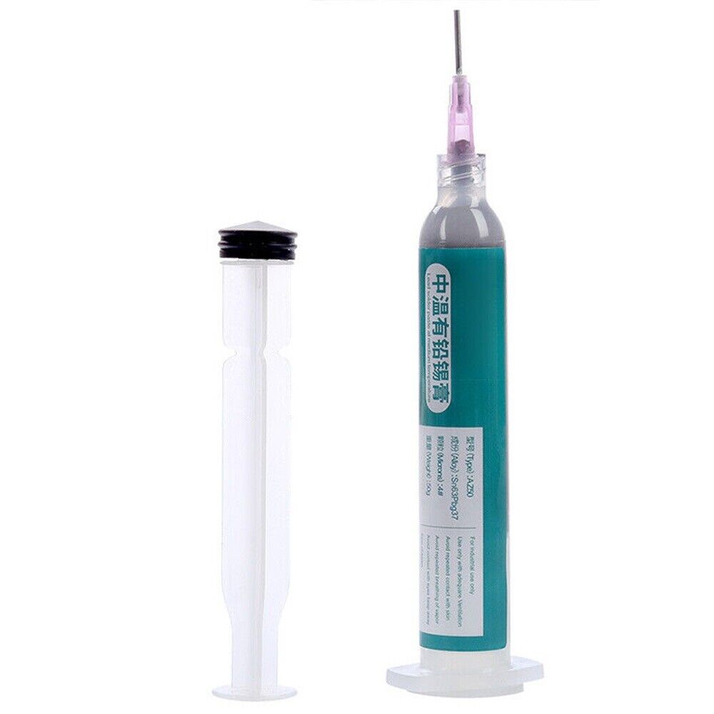 30g BGA Tin Solder Paste Sn63/Pb37 Syringe Liquid Flux Welding Soldering Tool