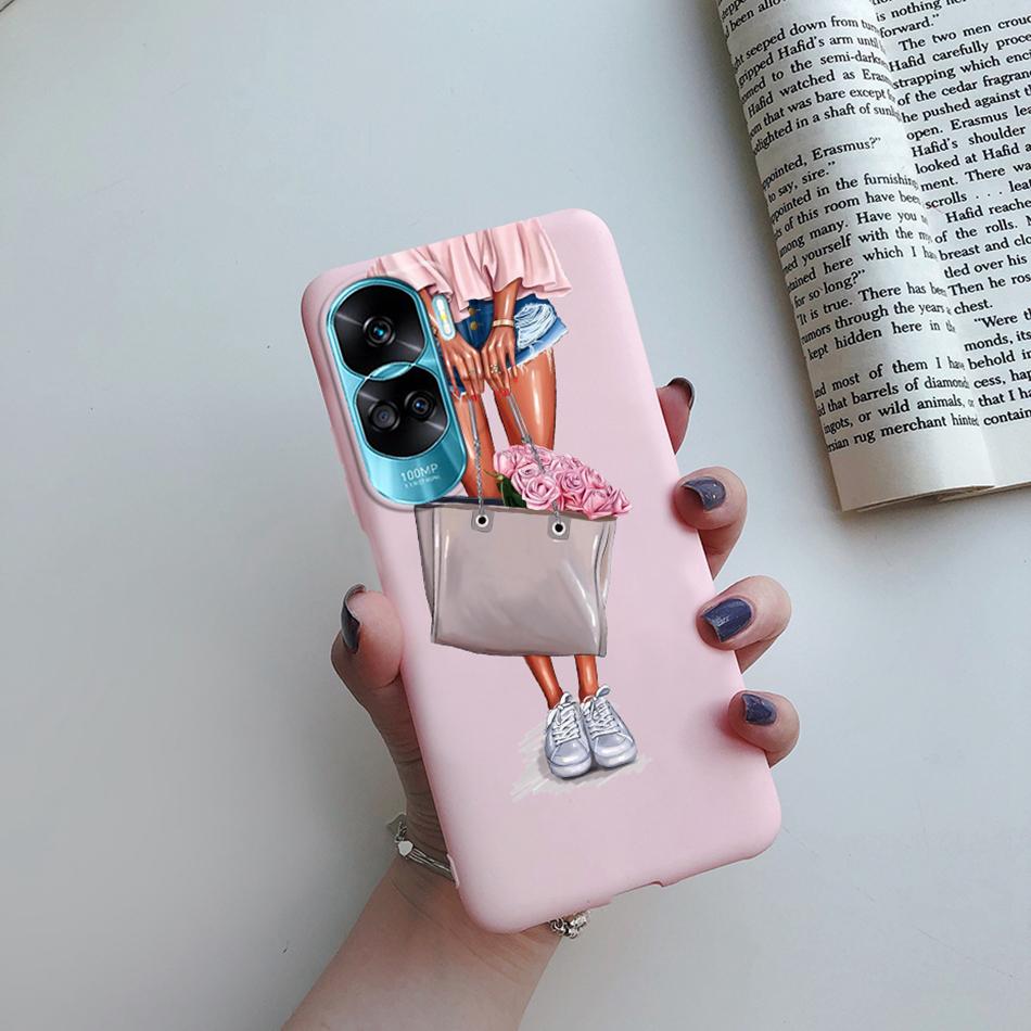 For Huawei Honor 90 Lite Case Honor90 Lite Soft Silicon Super Mom Baby Fashion Girls Back Cover for Honor 90 Lite 5G 6.7" Fundas