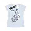 Womens/Ladies Cinderella Slipper Sketch Cotton T-Shirt