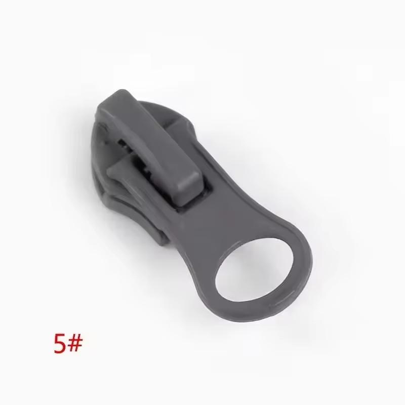 10/30 шт. 3# 5# 8# 10# Нейлоновый пуллер для молнии, реверсивная головка молнии для потайных водонепроницаемых молний, швейная фурнитура для одежды