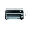 Grille-pain mini-four 2 en 1 Tefal, 6 thermostat, longue fente, mini four 210°, TL600830