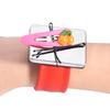 Magnetic Wrist Band Hair Grip Holder Hair Clip Collector Hairdressing Accessory (Red)
