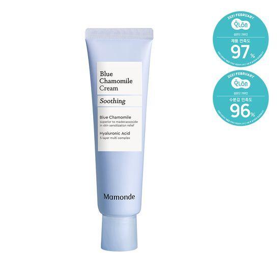 Mamonde Крем с голубой ромашкой, специальный, 60 мл (+30 мл бесплатно)