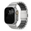 Noctilucent Titanium Metal Watch Band for apple Ultra 3 2 Series 1110 9 SE Noctilucent Strap  Stainless Steel and Silicone Strap