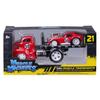 Maisto 1/64 Scale Muscle Machines Muscle Transporter Diecast Model Car (1950 Ford COE / 1965 Shelby Daytona Coupe - Red 11554)