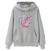 Children's Hoodie - Unicorn - Grey - Kangaroo Pocket - Size 3 To 14 Years