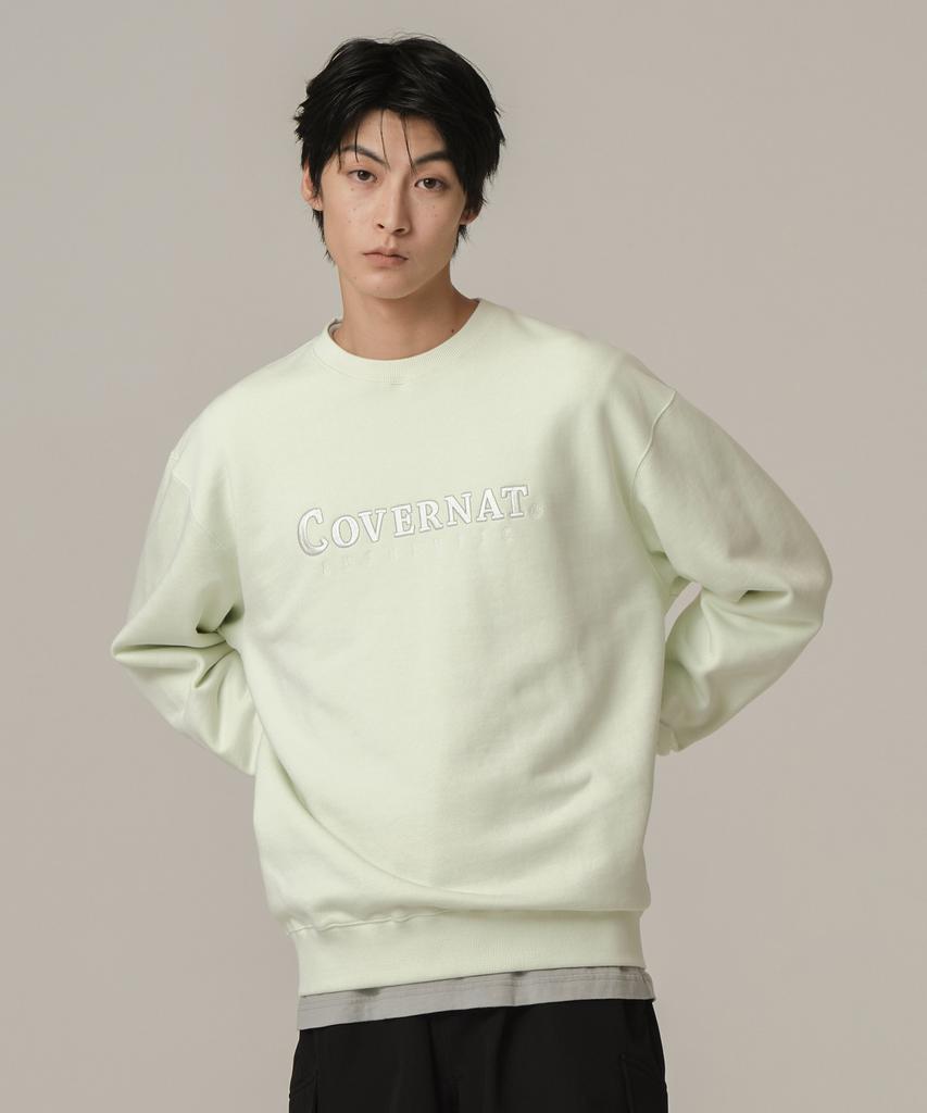 COVERNAT Authentic Logo Sweatshirt Apple Green