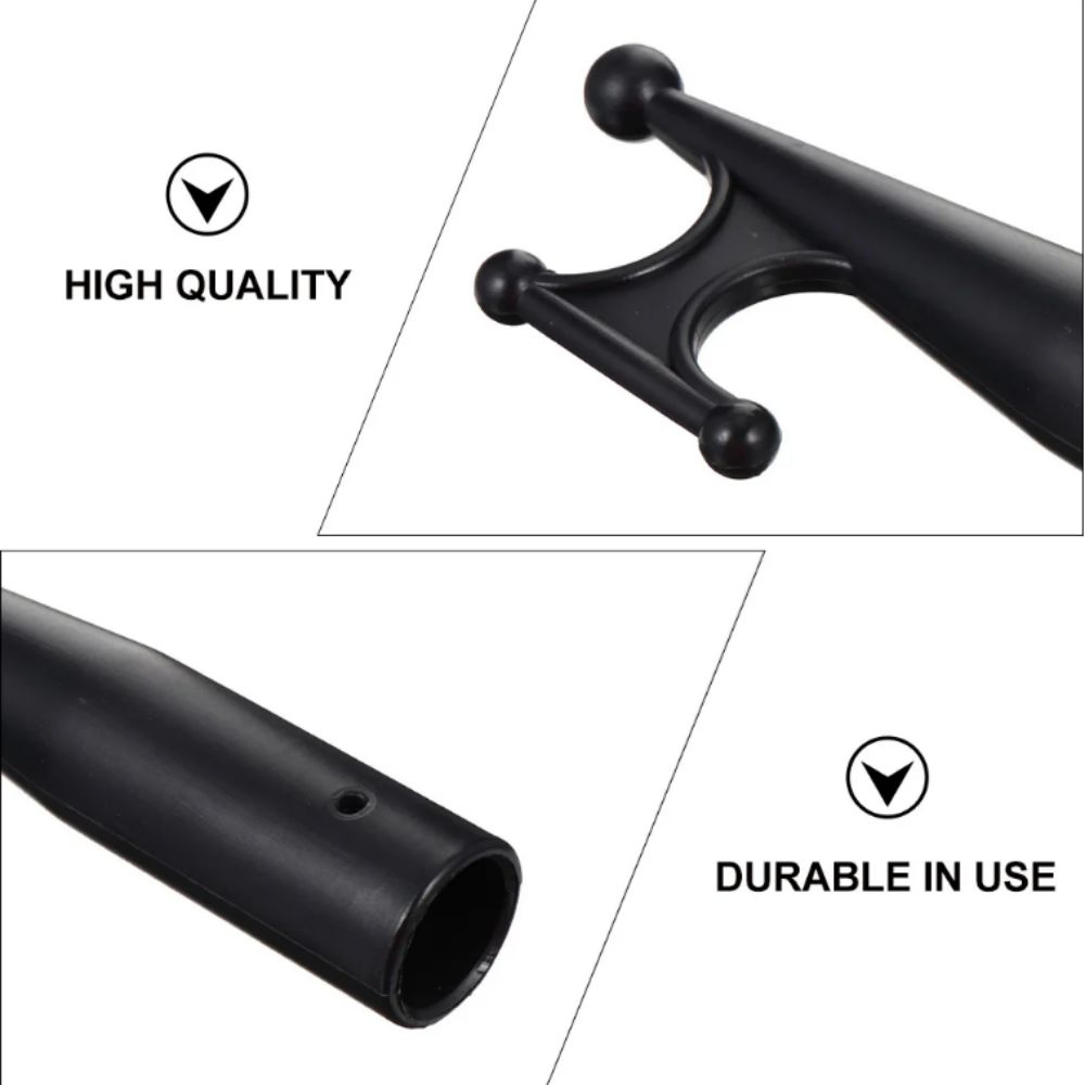 Black Plastic Nylon Boat Hook Nylon Material Boat Hook End Durable Boat Hook Mooring