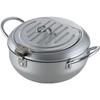 Mirakutei II 20cm Tempura Pot with Lid (with Thermometer) SJ1024