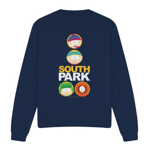 South Park Унисекс Толстовка для взрослых с однотонными кругами