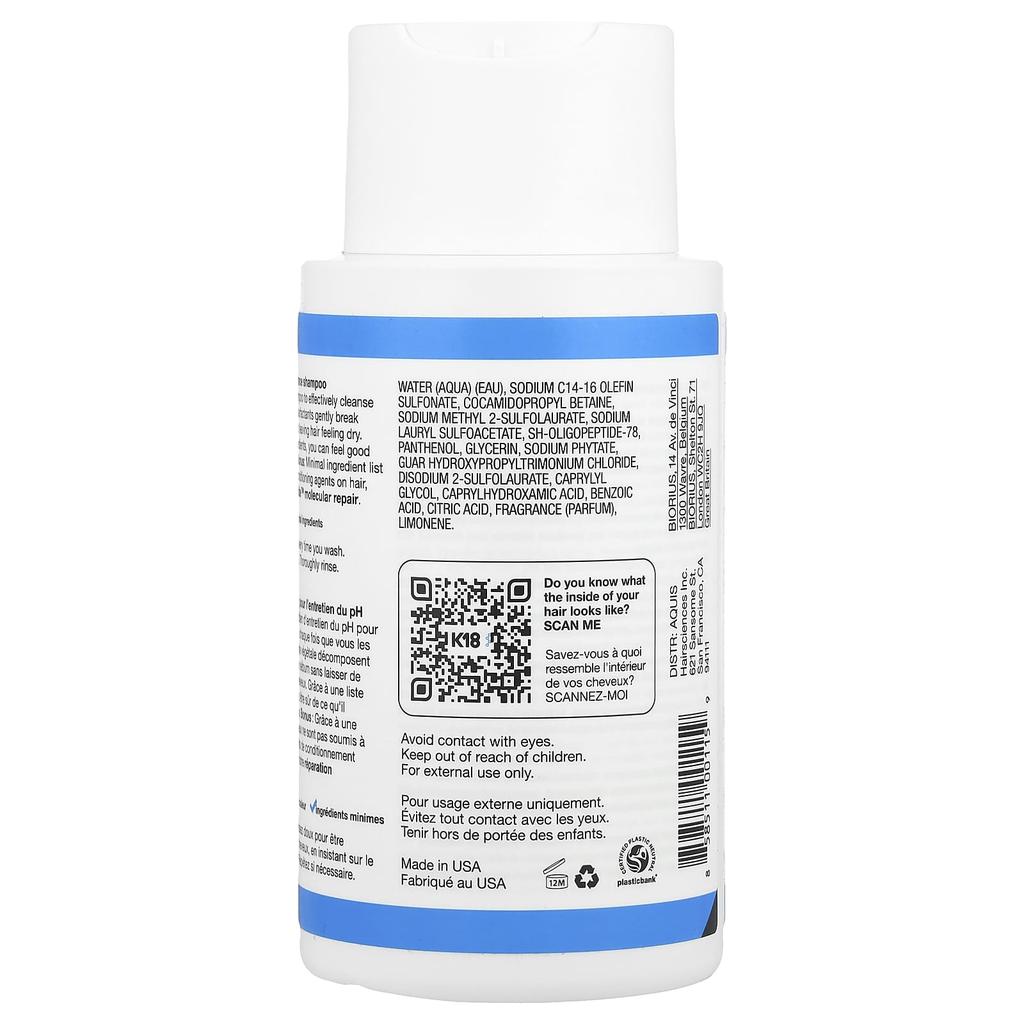 K18 Peptide Prep™, шампунь для поддержания pH, 8,5 жидких унций (250 мл)