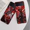 Чехол для телефона Arlecchino Genshin Impact для Samsung Z Flip 7 6 5G Galaxy Z Flip 5 4 3 Черный Жесткий Чехол Роскошный ПК Корпус Coque