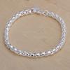 Fine Noble  Sterling  Solid Chain Bracelet For Women Men Charm Party Gift Wedding Party Fashion Jewelry