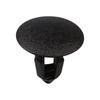 Auto Parts BCF2267 10 Pieces Trim Panel Retainer for VW Black Nylon Head Diameter: 18mm Stem Diameter: 8.7mm