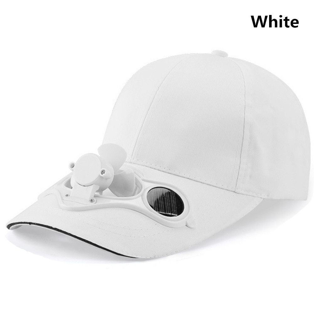 Men Women Travel Hiking Camping Fan Cooling Baseball Hat Novelty Sport Cap Sun Hat