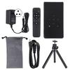 Mini Portable Projector Bluetooth WiFi Home Outdoor Wireless Display DLP Pocket Projector for
