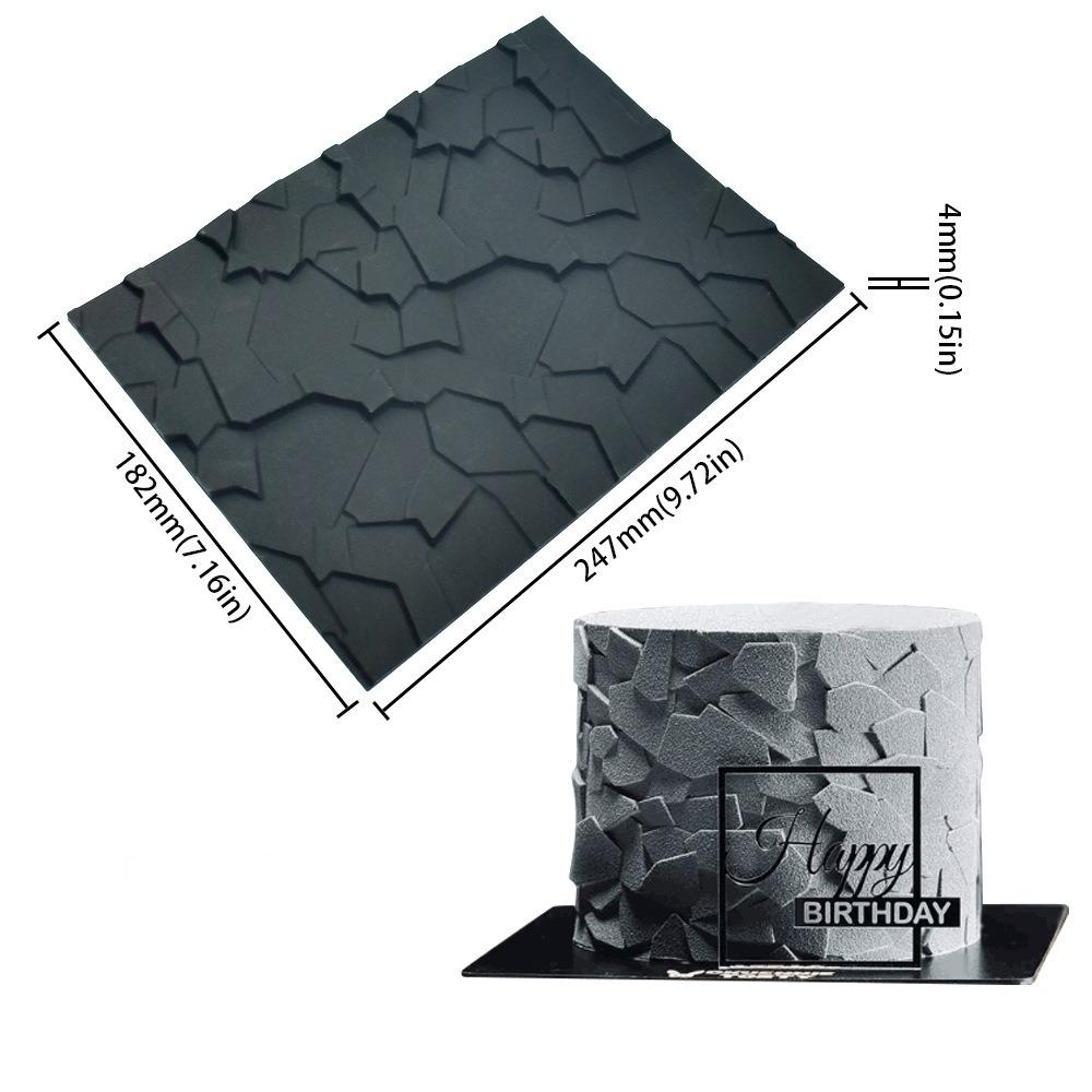 Волна Кружево для торта Форма Силиконовая 3D Форма для мастики Сделай сам Шоколадный трафарет