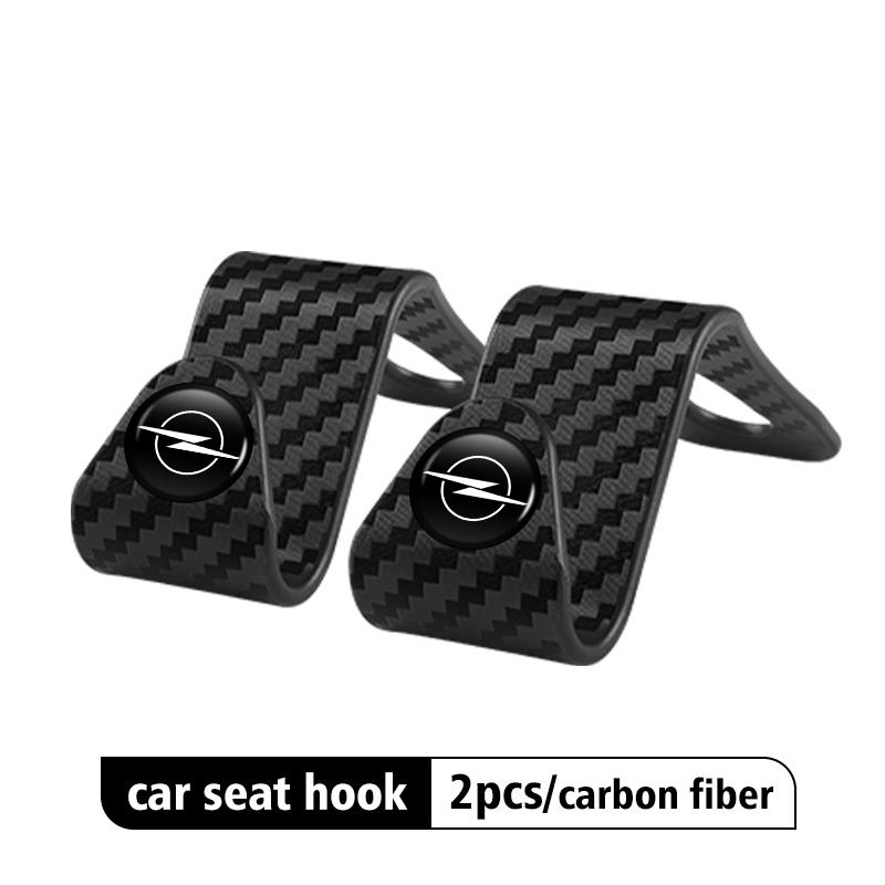 AAAYR1 Car Seat Back Headrest Hook Multi-functional Organizer Hanger Storage Holder For Opel Astra G J H Insignia Zafira Corsa D C