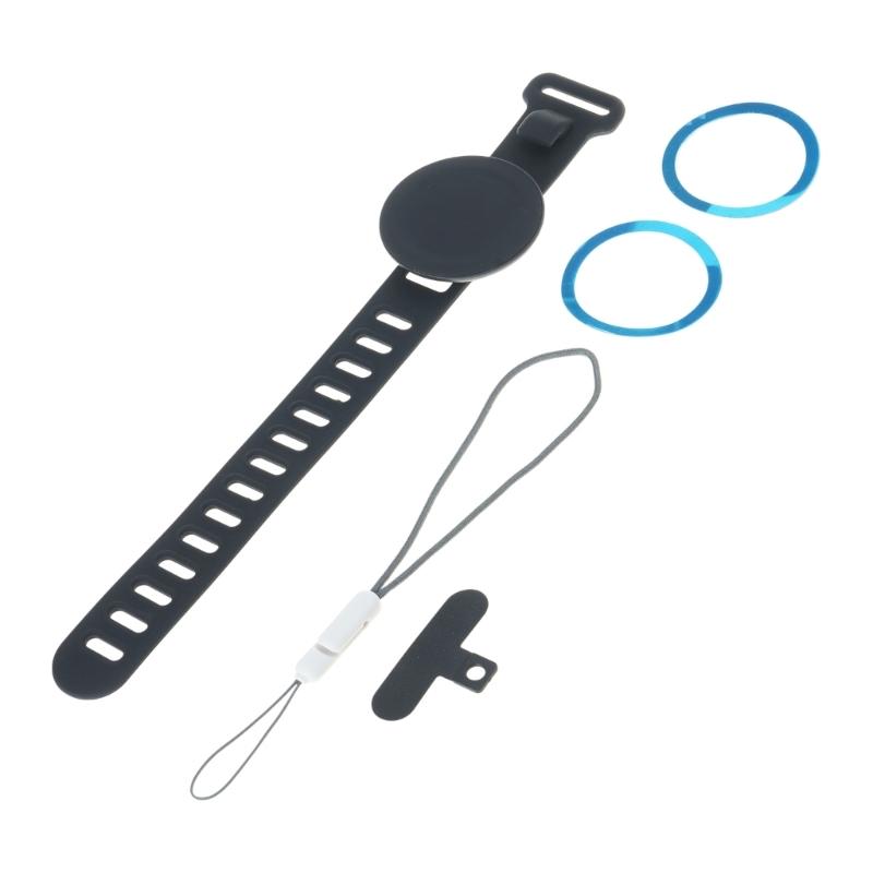 24cm/28cm Wrist Strap Phone Holder for Phone 16 15 14 Magnetic Wristband Phone Holder Armband Stand Easy To Disassemble