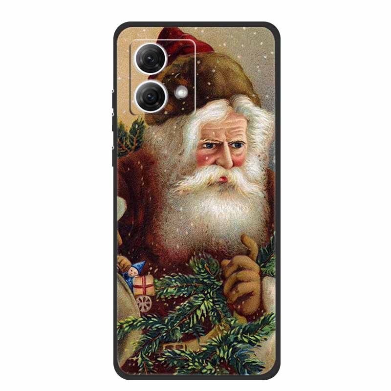 Рождественские чехлы Fundas для Motorola Moto G54 Европа Чехол для телефона Мягкий силикон ТПУ Capa Moto G54 Fundas XT-2343-1 Астронавт Coque
