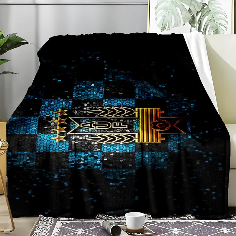 1PC Uruguay national football Printed Soft Flannel Blanket Throw for Adult Bedroom Living Room Sofa Camping Travel Fan gifts Christmas Gifts