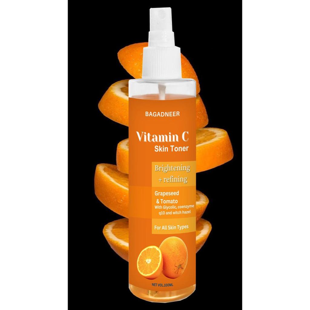 Освежающий спрей и тоник для лица | Тоник для сияющей кожи | Безалкогольный спрей и тоник для открытых пор Подтяжка | Женщины и мужчины | 100 мл