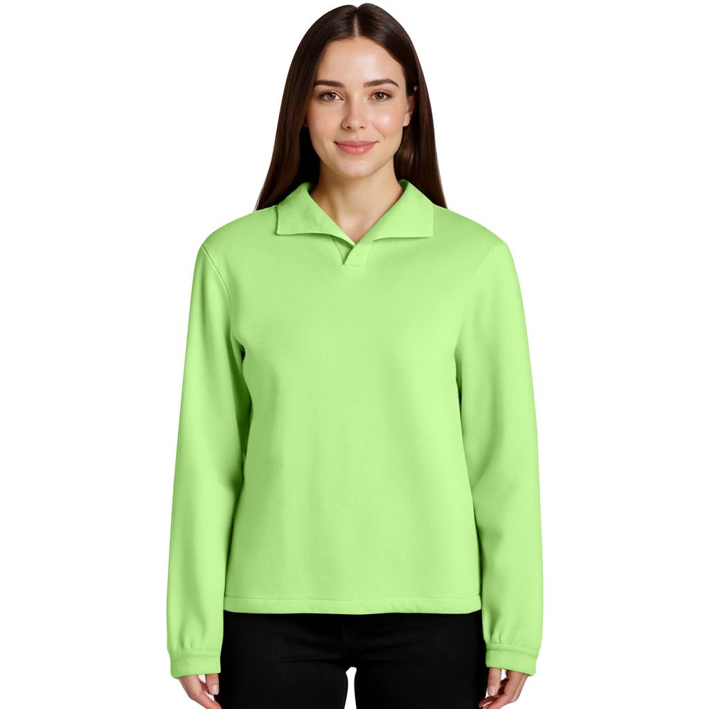 Пуловер с воротником-стойкой, с длинным рукавом, топ, свитшот, унисекс