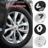 Hub Caps 4PCS 57mm 60mm Car Wheel Center Hub Cap Stickers Styling For Renault RS Koleos Captur Kadjar Megane Clio Talisman Sceni
