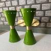 Настенный светильник Diabolo Green Brass Mid Century Modern Вверх-вниз освещение