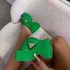 Sell New Summer Open Toe Women Platform Sandals Gladiator Fashion Knot High Heels Wedges Espadrilles Lady Shoes