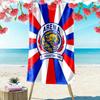 AREMA MALANG Print Beach Towel, Large Soft Quick Dry Towel for Beach Camping Swimming